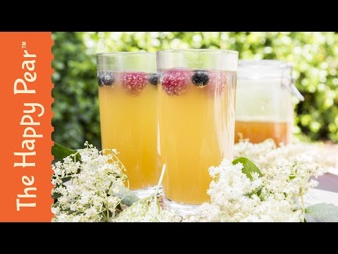 Homemade Elderflower Cordial Recipe - The Happy Pear