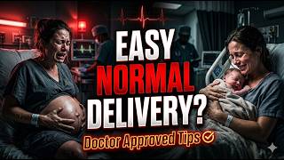 Normal Delivery Secrets Doctors Don’t Always Tell | Easy & Safe Vaginal Birth Tips #pregnancy #viral