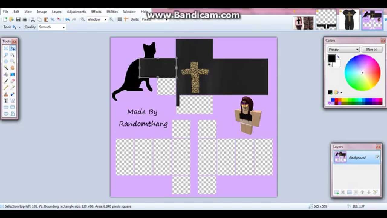 How To Make Clothes For Roblox On Paint Net Youtube