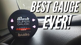Banks IDash Super Gauge, Installation, and Review on a 2.8 Duramax (Block8head Pod)