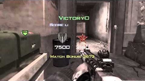 mw3 final killcam multikill + all pro