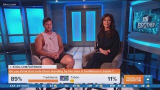 Big Brother host signs out "I'm Julie Chen Moonves"