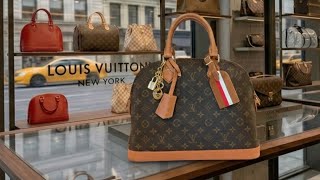 Louis Vuitton (LV) Soft Alma MM bag monogram canvas. screenshot 1