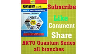 microprocessor and microcontroller Quantum Series for electrical and electronics engineering