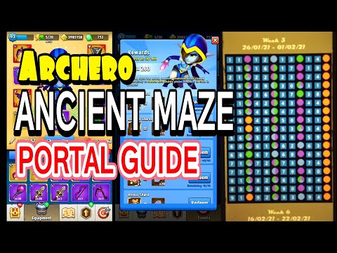 Tips ANCIENT MAZE Archero Dapat Banyak Portal Orange!!