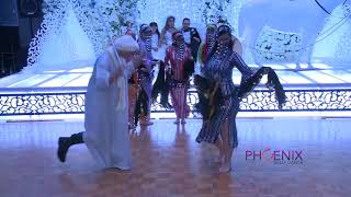 Phoenix Belly Dance perform at Arabic Wedding - Zahma La Dunya Zahma Resimi