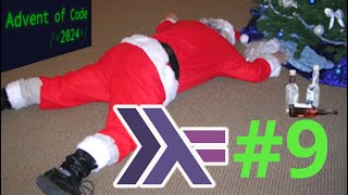 Advent of Code 2024 in Haskell - Day 09