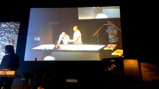Amy getting baptized!