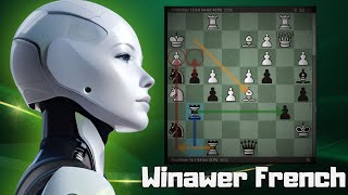 High Level French Defense! - Viridithas vs Stockfish 16.1. - French Defense, Winawer Variation