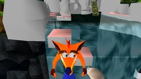 Crash Bandicoot - Unused/Removed Level: Flowing Waters
