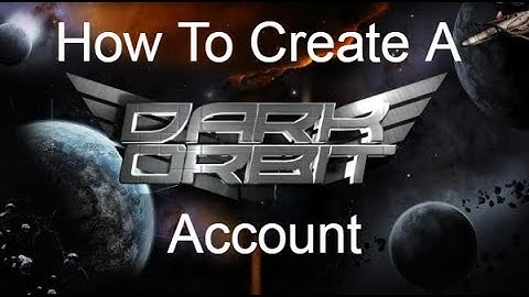 How to create a DARKORBIT account
