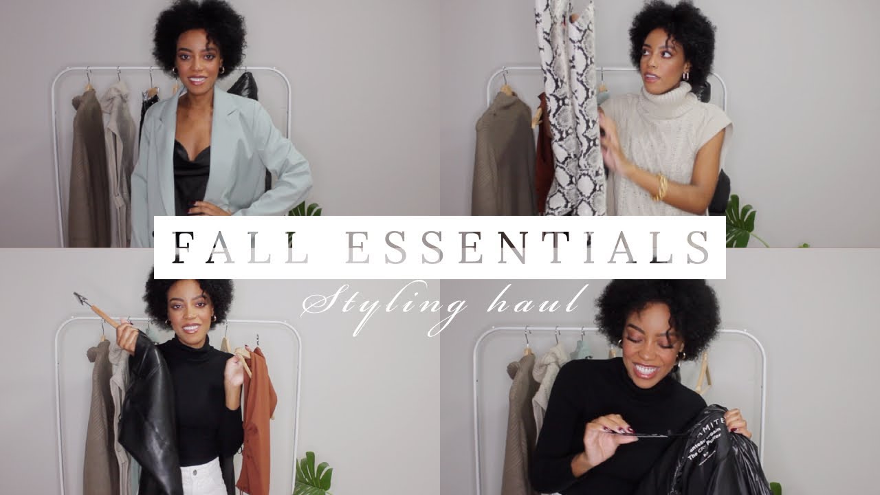 Fall essentials haul