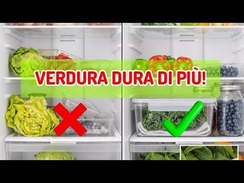 Video 4 Trucchi Geniali per Conservare Frutta e Verdura Fresca Più a Lungo