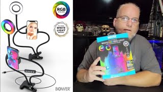 Tech On The Cheap - BOWER Flexible RGB Ring Light UnBoxing And Review! Walmart.com screenshot 5