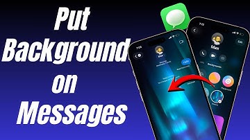 How to change the background on text messages on your iPhone 17 - iOS 26