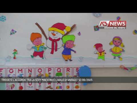 TROVATO L'ACCORDO TRA LA SEXY MAESTRA E L'ASILO DI VARAGO | 12/09/2025