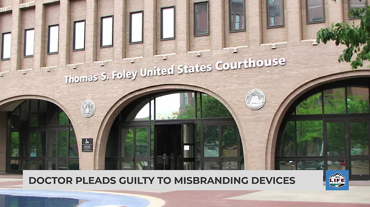 Doctor pleads guilty to misbranding devices