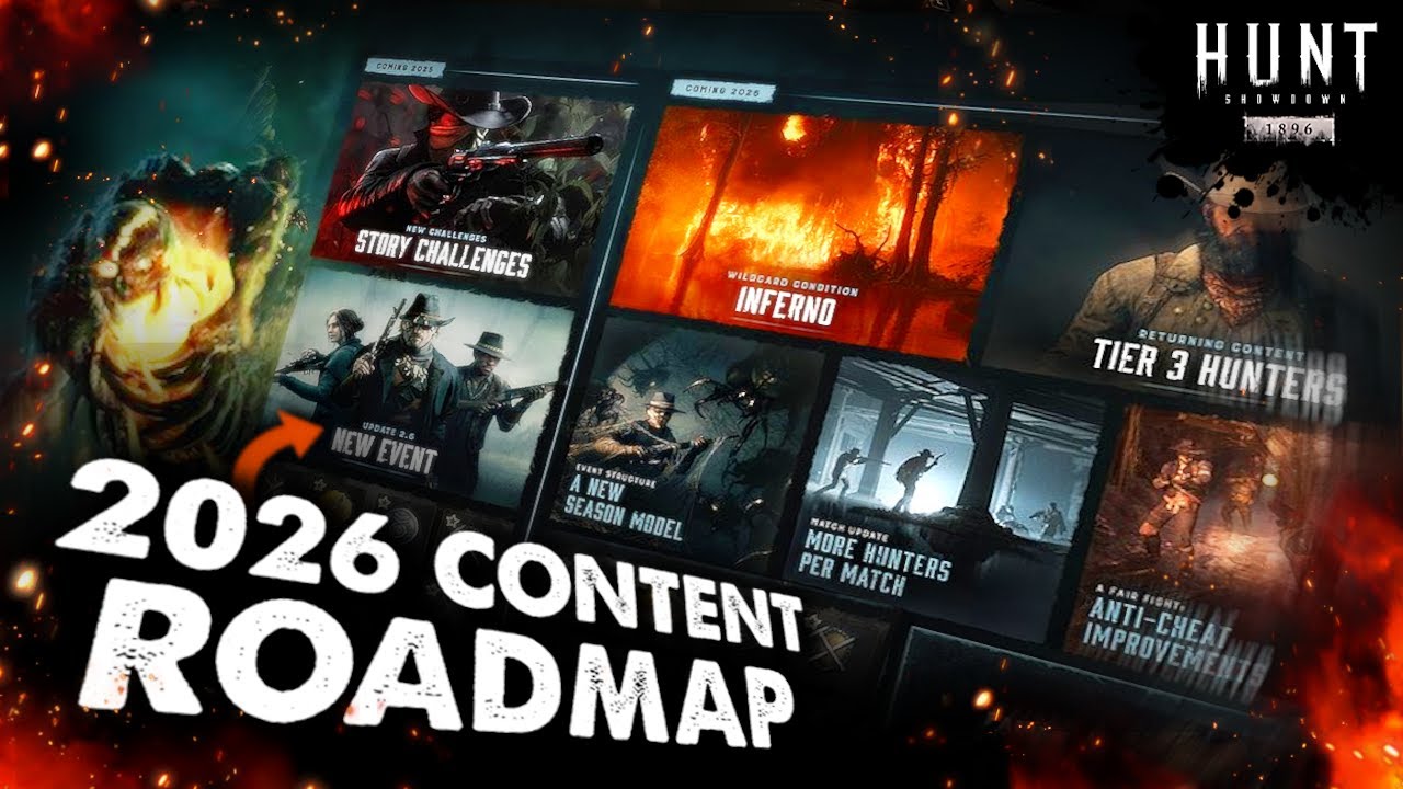 Some *BIG* updates are coming to HUNT: Showdown in 2026!