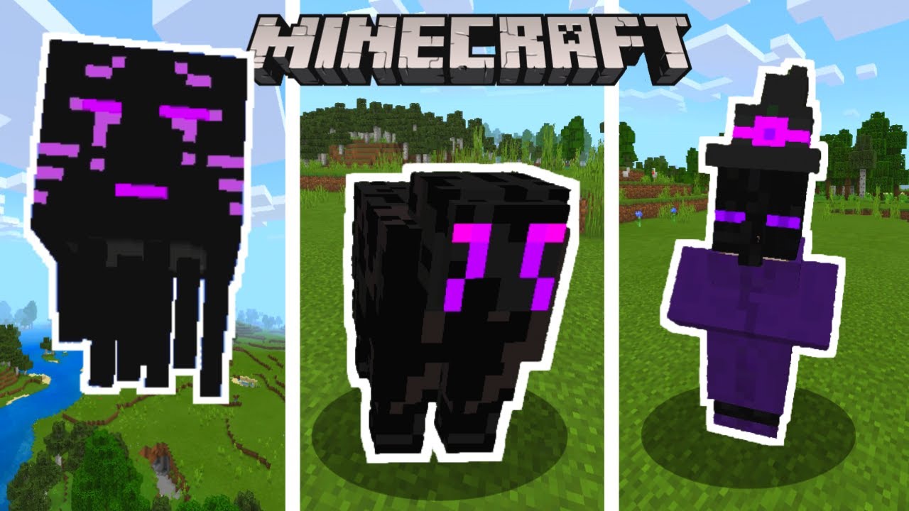 ENDER MOBS! (Addon)  Minecraft 