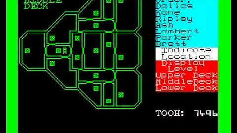 Alien (by Mind Games, ZX Spectrum)