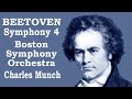 Capture de la vidéo Beethoven: Symphony 4 / Boston So /  Munch (Live)