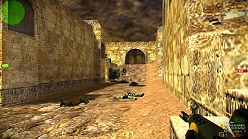 Counter Strike 1.6 | de dust 2 long | cs 1.6 gameplay.
