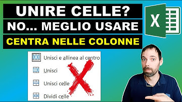Excel - Centrare il testo nelle Colonne