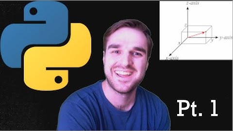 Applied Python Tutorials: Coordinate System Transformations Pt. 1