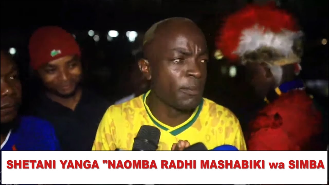 SHETANI wa YANGA NUSURA APIGWE AOMBA RADHI MBELE ya MASHABIKI wa SIMBA ...