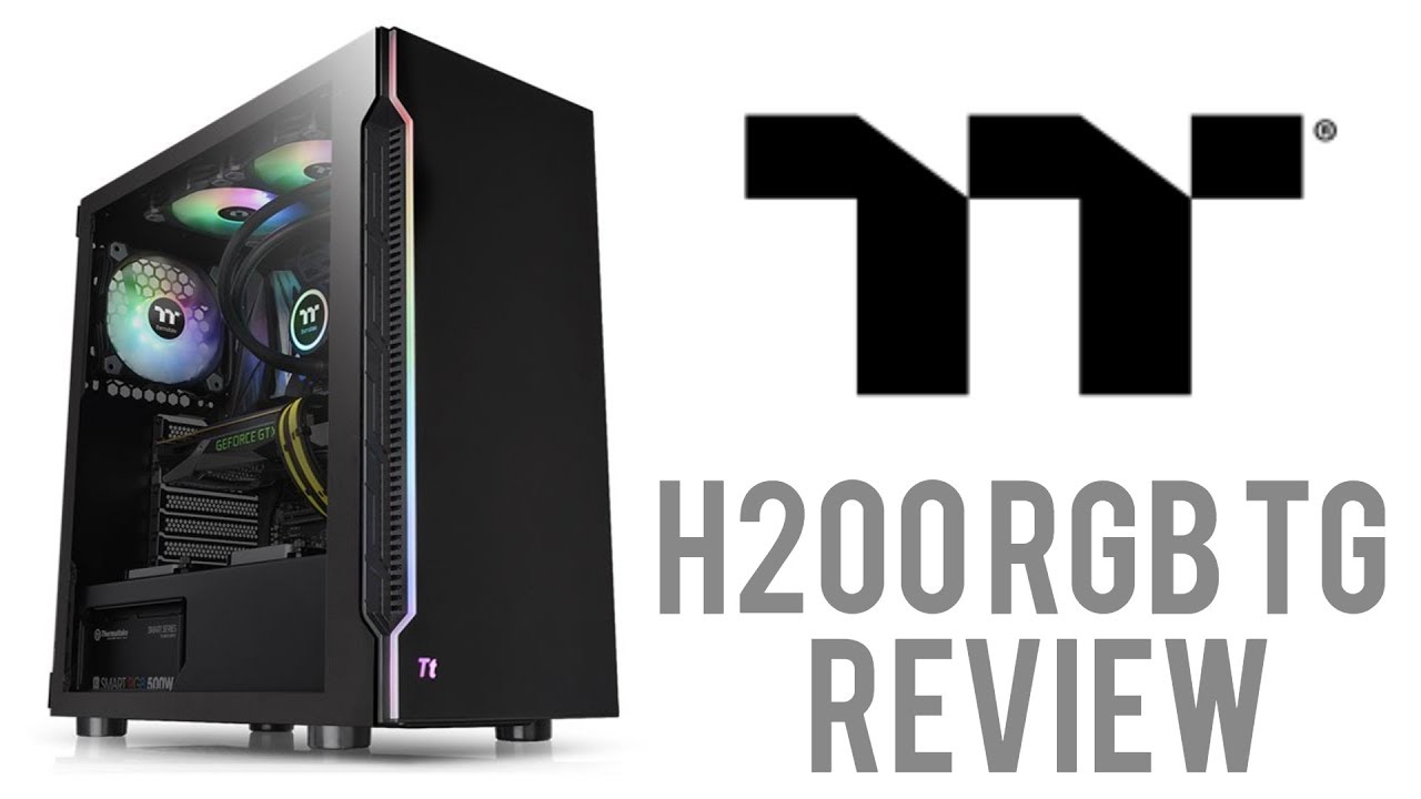Thermaltake H200 RGB TG Review - YouTube