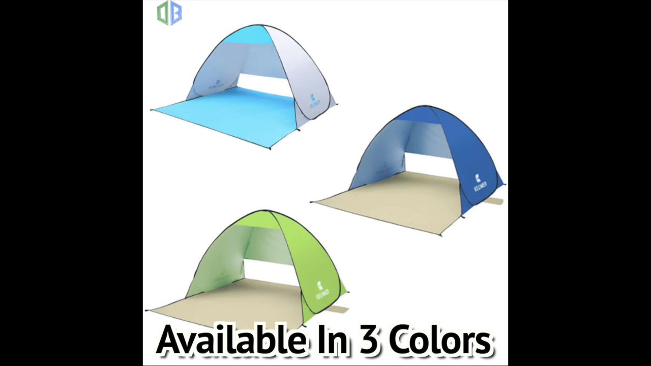 Keumer™ Pop Up Beach Canopy Tent 2019 YouTube