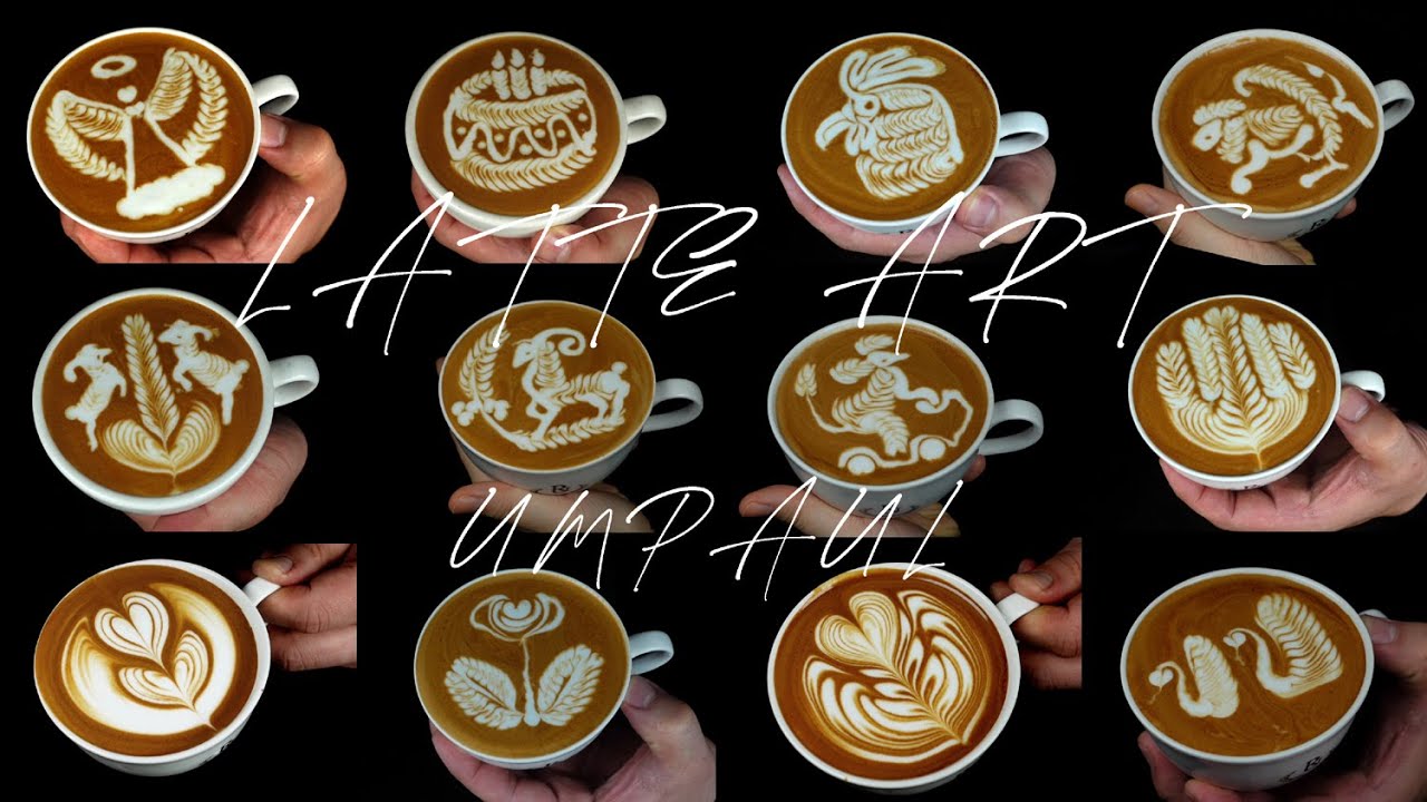 World champion  Latte art - UMPAUL  월드 챔피언  라떼아트  엄폴