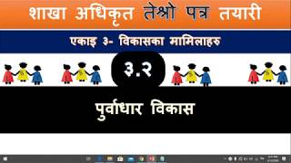 SO-III-3.2. पुर्वाधार विकास | Fundamental Development |