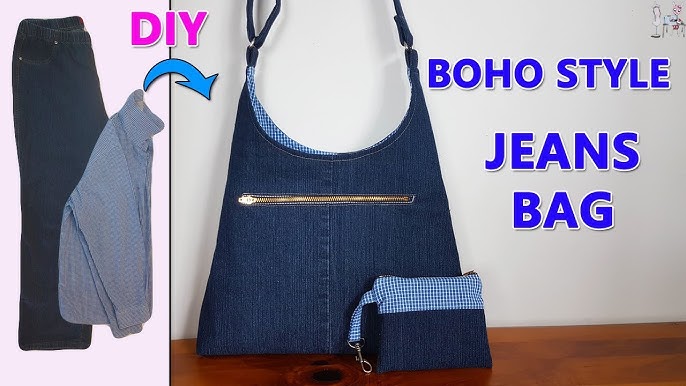 Easy Hobo Bag Tutorial 💖 DIY 2 Size Shoulder Bag Pattern Drawing 