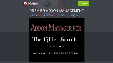How to install minion and addons for - Elder Scrolls Online