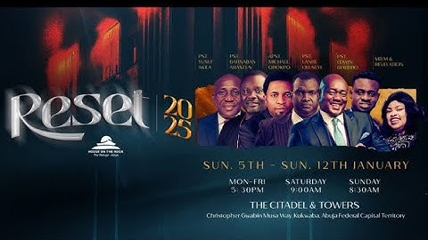 RESET PT2 || HOUSE ON THE ROCK || APOSTLE MICHAEL OROKPO