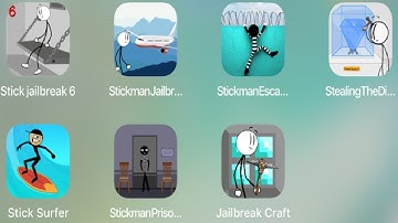 Stick Prison Break, Stickman Escape Story, Stickman Jailbreak 6 - Play game real life