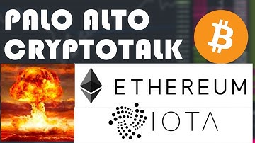 MELTDOWN!  What Next?  IOTA and ETHEREUM - Palo Alto CryptoTalk 01/17/18