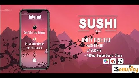 Sushi Slice – iOS Source Code - sellunitycode.com