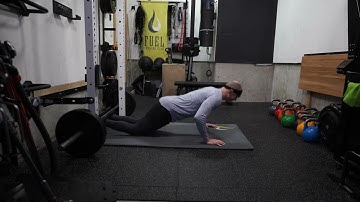 Push Up Assisted Nordic Hamstring Curls