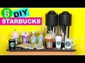 5 diy starbucks coffee crafts for dolls
