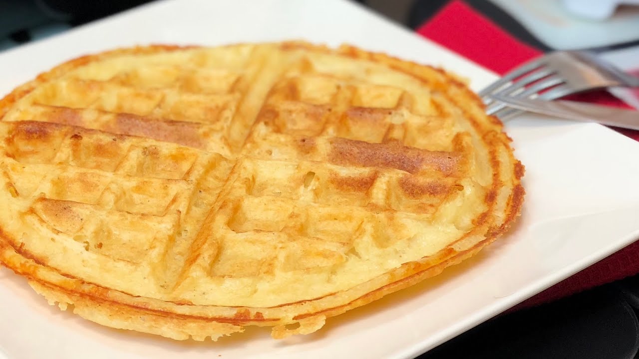 GOFRES de PATATA y QUESO con MAMBO