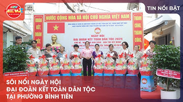 SÔI NỔI NGÀY HỘI ĐẠI ĐOÀN KẾT TOÀN DÂN TỘC TẠI PHƯỜNG BÌNH TIÊN