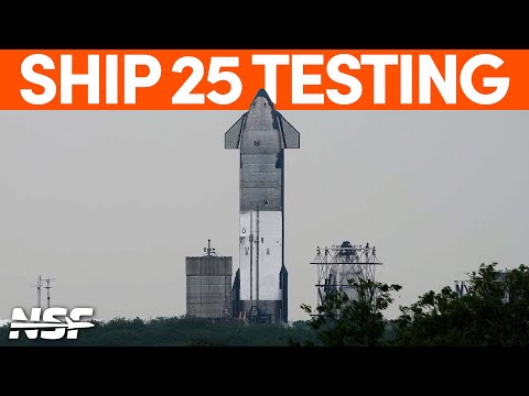 Ship 25 Cryogenic Testing | SpaceX Boca Chica