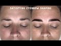 Satisfying Eyebrow Shaping