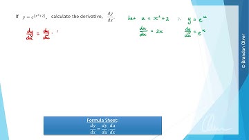 Differentiation using the chain rule (MM3-4 6G - Example 1)