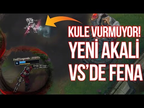 Yeni Akali vs 1 Milyonluk Zed | Lol Pit