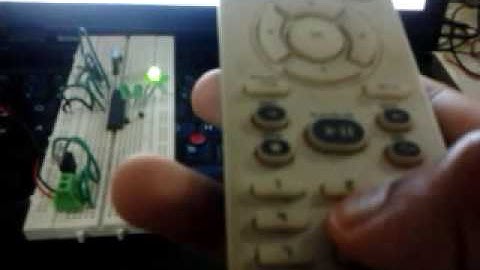 SONY and RC6 Remotes Decoded using Atmega8.