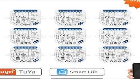 WiFi Smart Curtain Blinds Module Switch Roller Shutter Motor Tuya Wireless Remote Control Work with