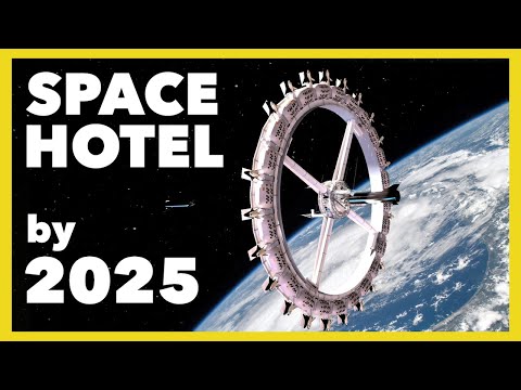 Video: First Space Hotel Lupaa Kiipeilyseinän, Matalan Painovoiman Koripallokentät
